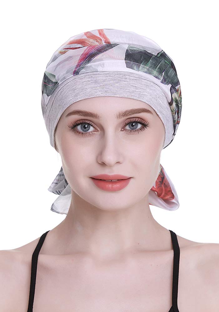 FocusCare Chemo Caps For Hair Loss Women HeadWraps Scarfs Wig Accessories Headcover - Image 2